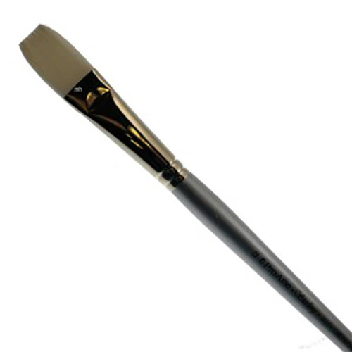Pro Arte - Series 201 - Sterling Acrylix Brushes- Long Flat - Image 4