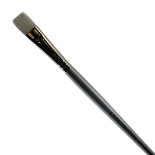 Pro Arte - Series 201 - Sterling Acrylix Brushes- Short Flat - Image 8