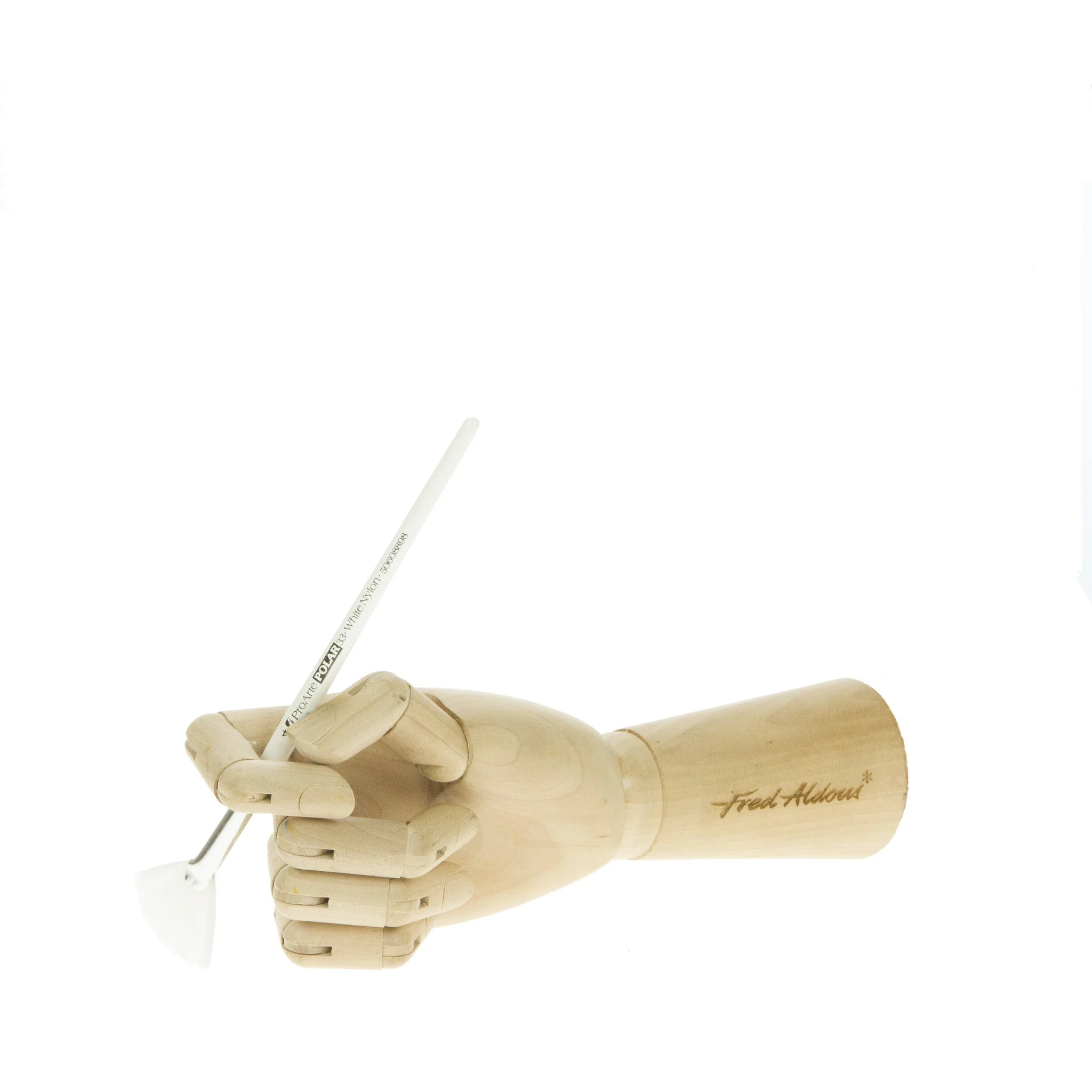 Pro Arte - Series 33 - Polar White Nylon All Purpose Fan Brushes - Image 3