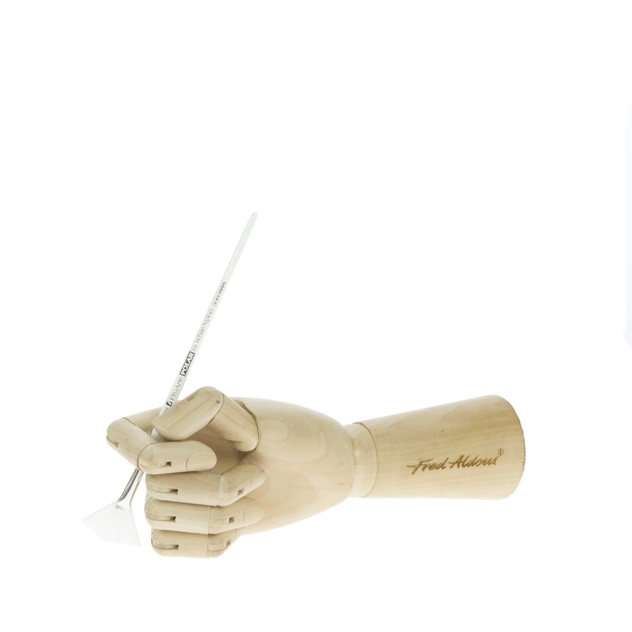 Pro Arte - Series 33 - Polar White Nylon All Purpose Fan Brushes - Image 4