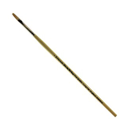 Pro Arte - Series B - Finest Quality Hog Brushes- Long Flat - Image 2