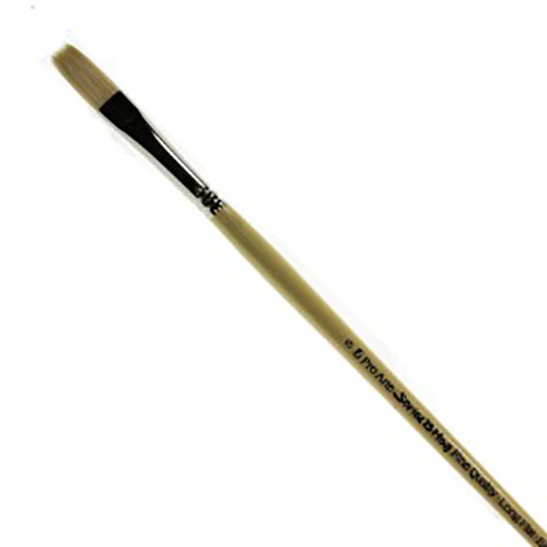 Pro Arte - Series B - Finest Quality Hog Brushes- Long Flat - Image 8