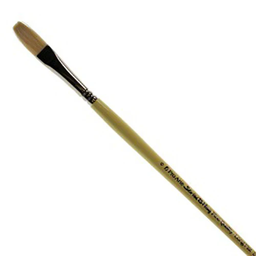 Pro Arte - Series B - Finest Quality Hog Brushes- Long Flat - Image 9