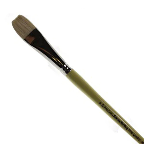 Pro Arte - Series B - Finest Quality Hog Brushes- Short Flat - Image 3