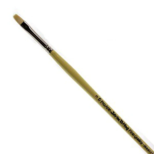 Pro Arte - Series B - Finest Quality Hog Brushes- Short Flat - Image 6