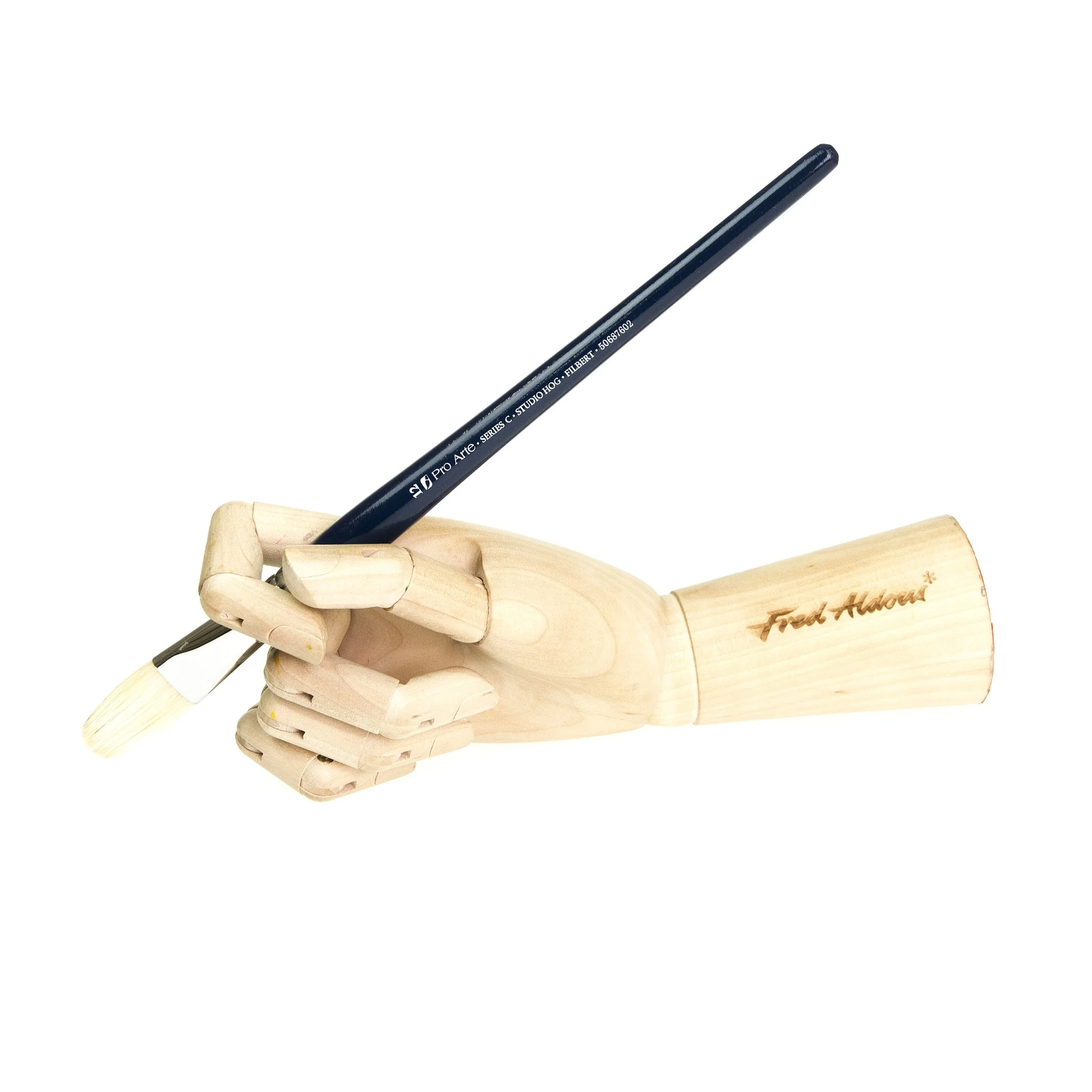 Pro Arte - Series C - Studio Hog Brushes- Filbert - Image 3