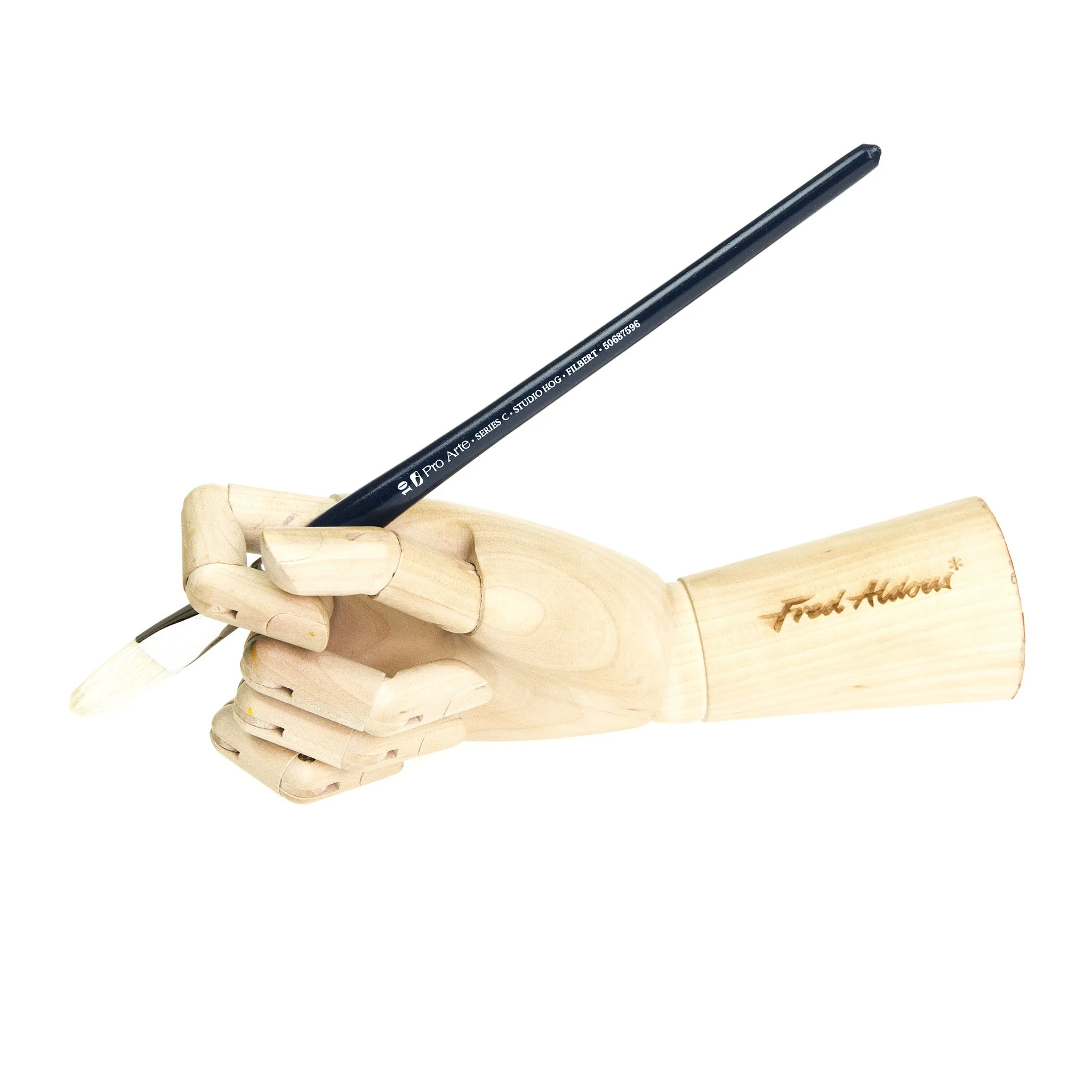 Pro Arte - Series C - Studio Hog Brushes- Filbert - Image 4
