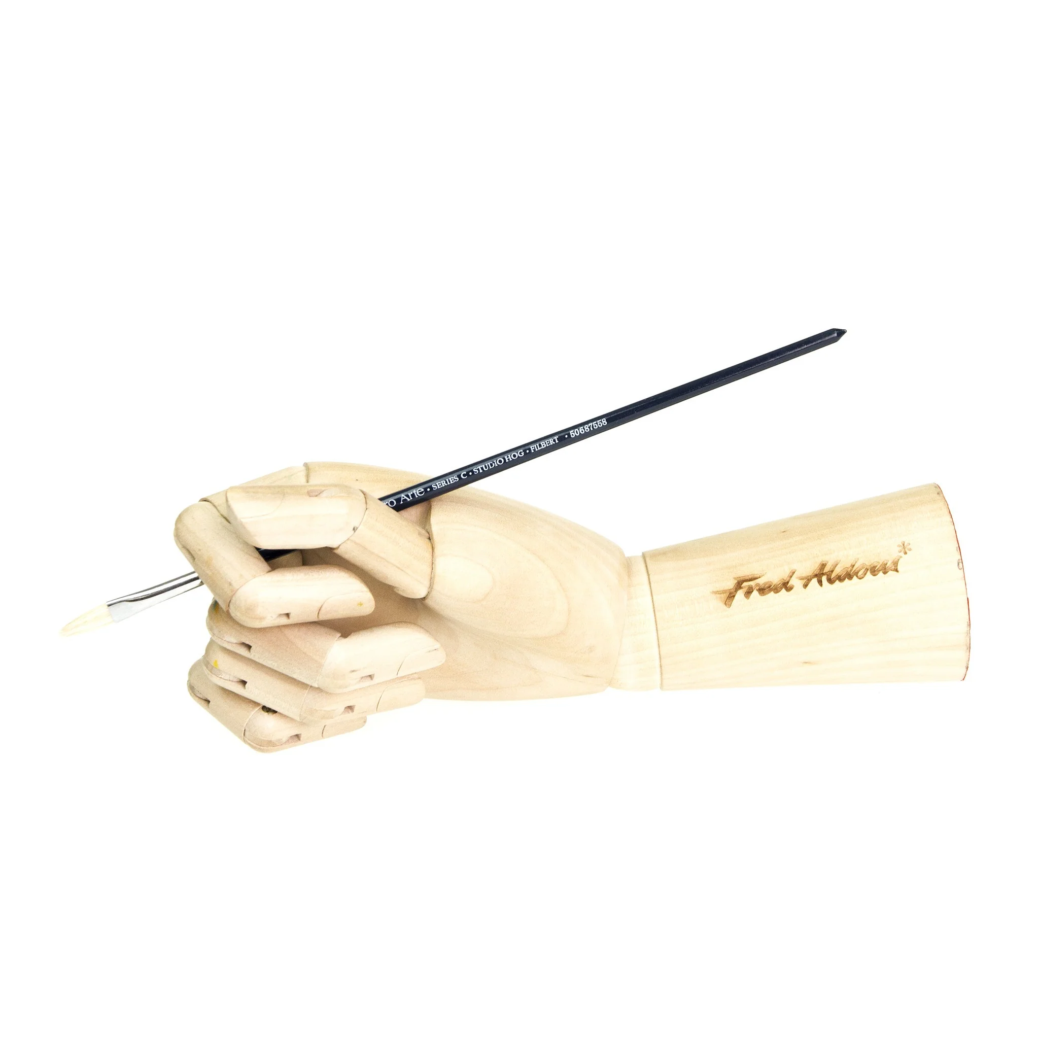 Pro Arte - Series C - Studio Hog Brushes- Filbert - Image 5