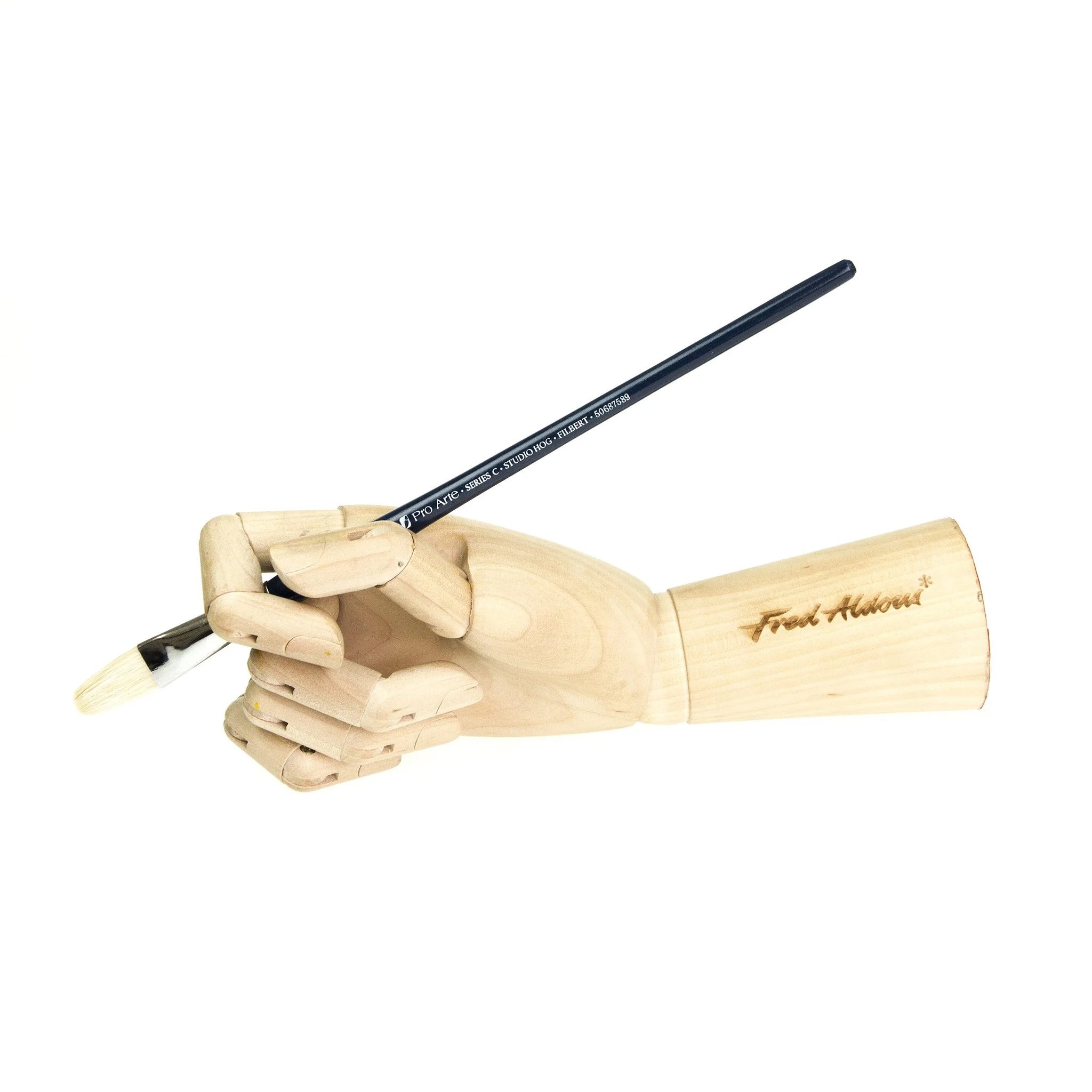 Pro Arte - Series C - Studio Hog Brushes- Filbert - Image 8