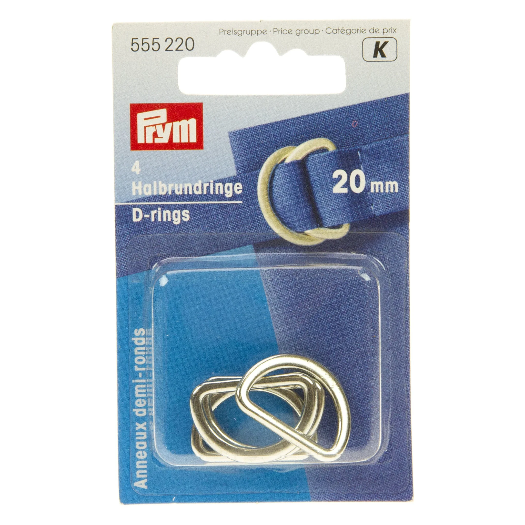 Prym D Rings 4pk - Image 2