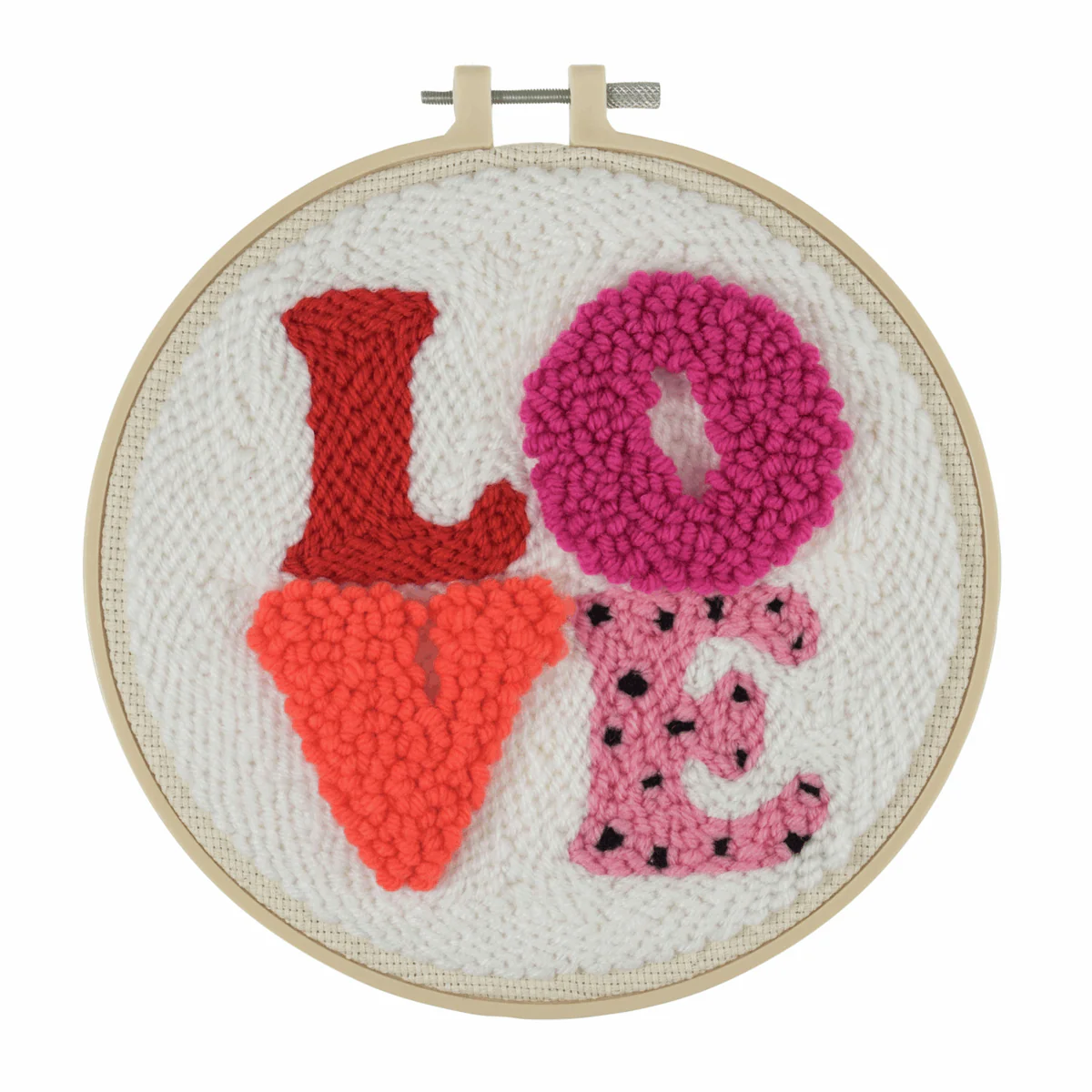 Punch Needle Hoop Kit - Love - Image 2