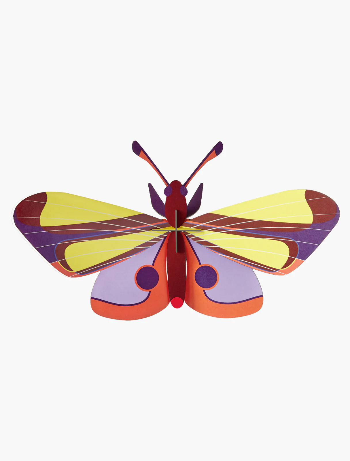 Studio Roof: Wall Decoration Purple Eyed Butterfly - Image 2