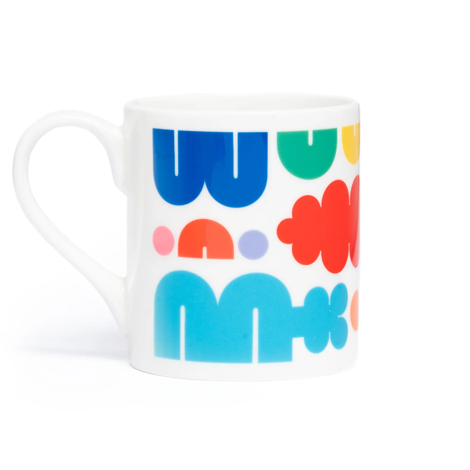 Push Bone China Mug - Image 4