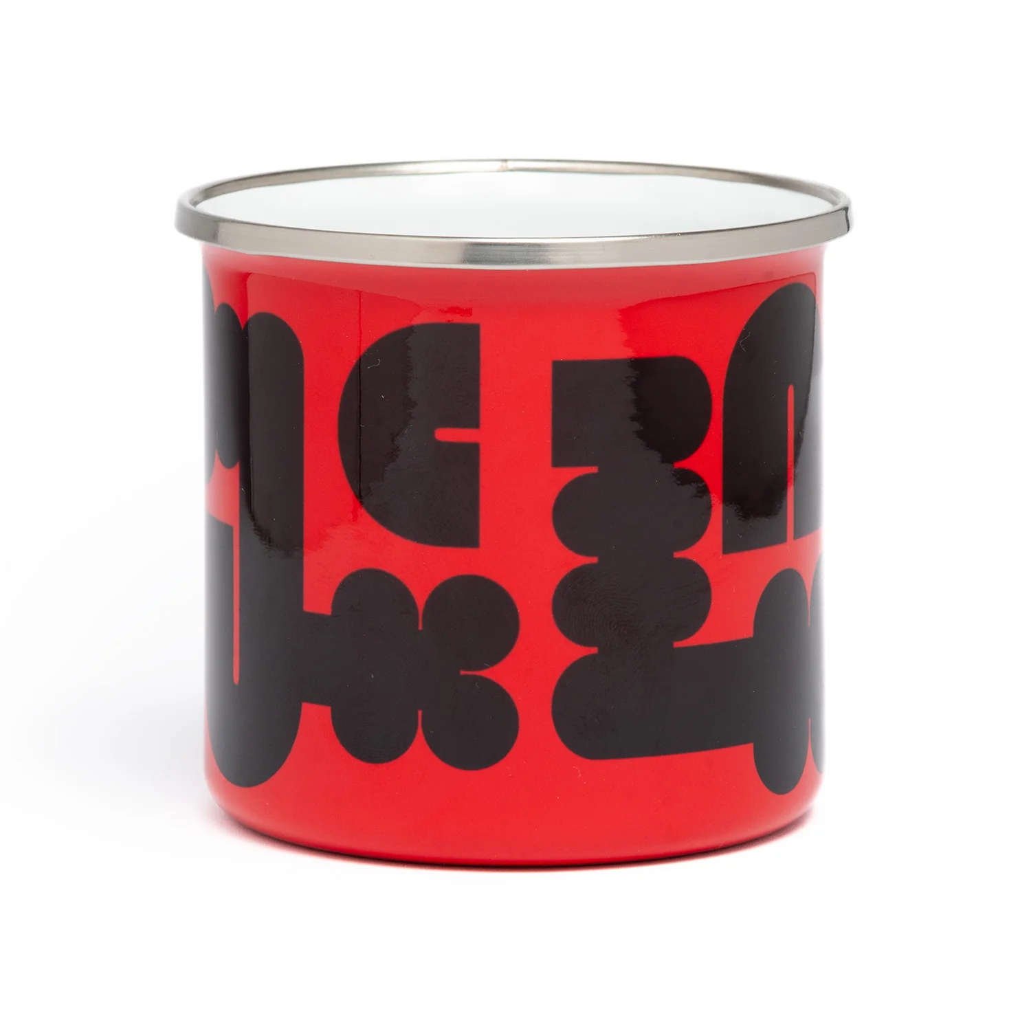 Push Enamel Mug - Image 3
