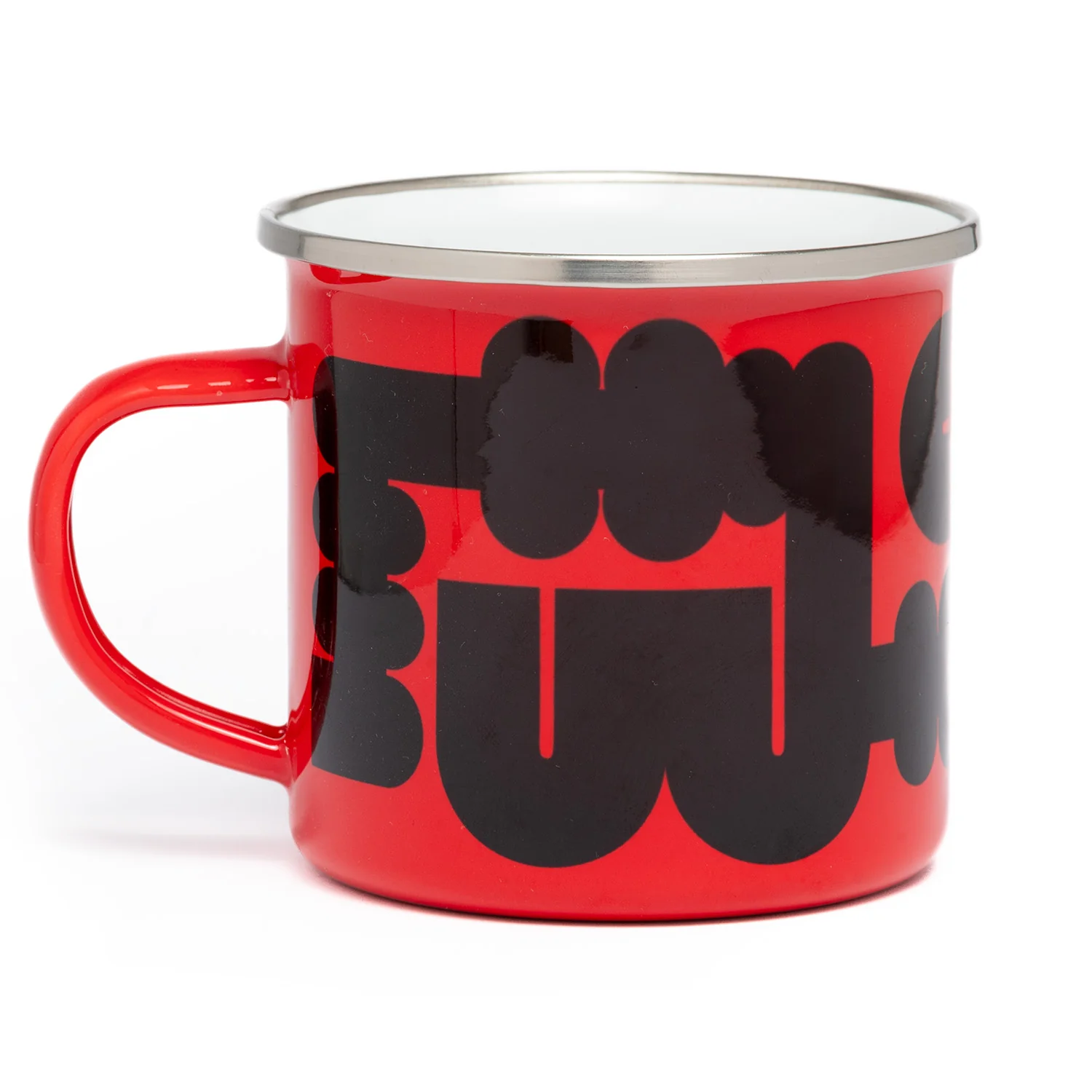 Push Enamel Mug - Image 4