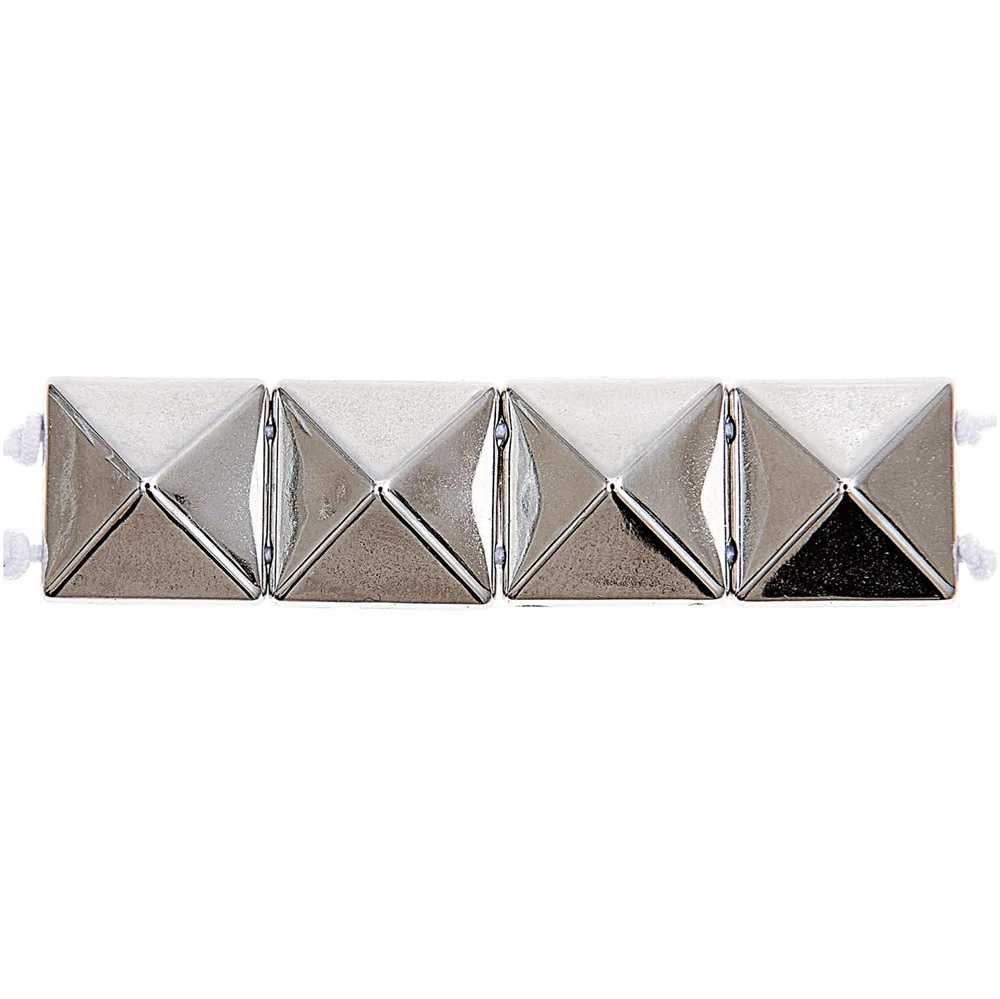 Itoshii Pyramid Beads Square Silver Large - Image 2