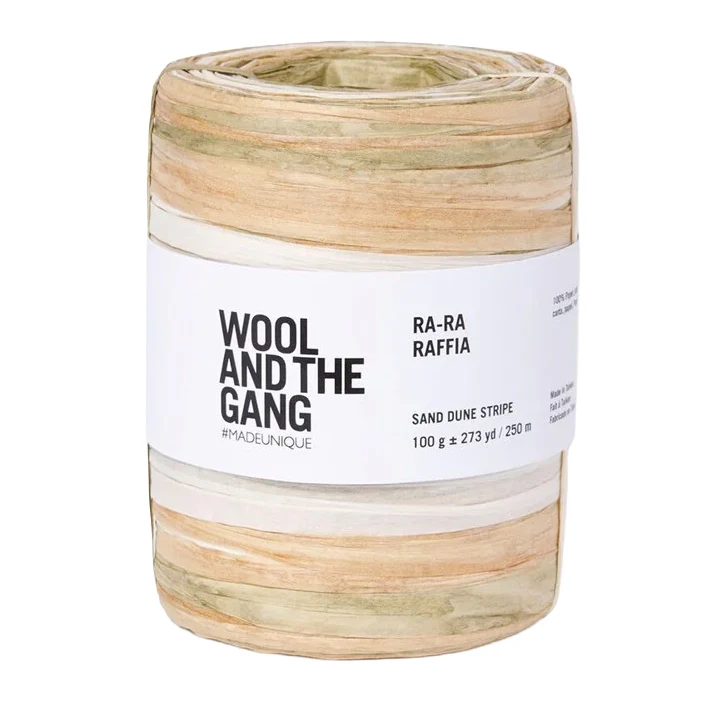 Ra-Ra Raffia Stripe Yarn - Image 3