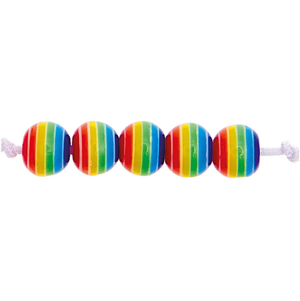Itoshii Rainbow Beads 6mm - Image 2