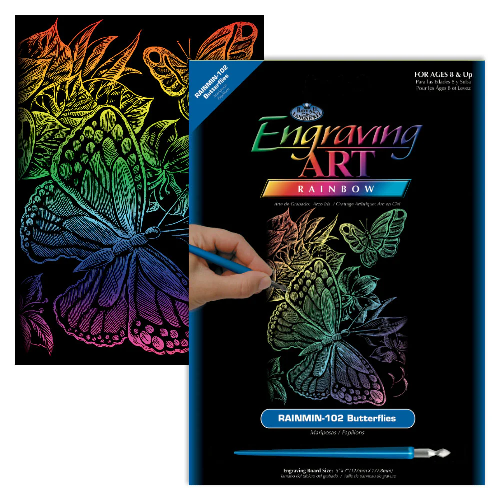 Rainbow Foil Mini - Butterflies