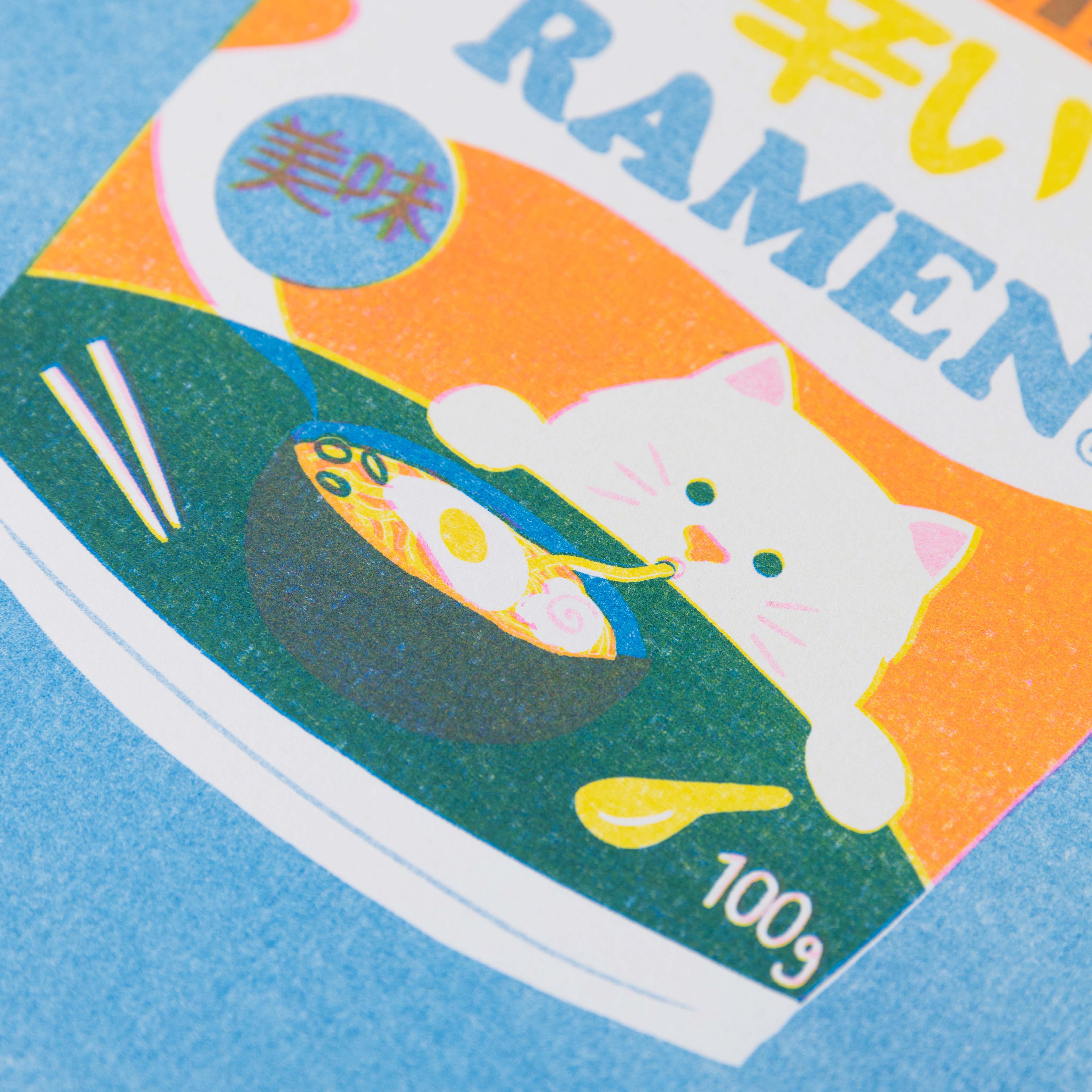 Ramen Riso Print - Image 2