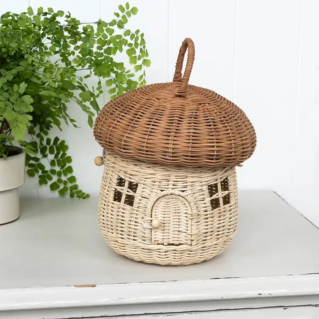 Rattan Mushroom House - Image 3