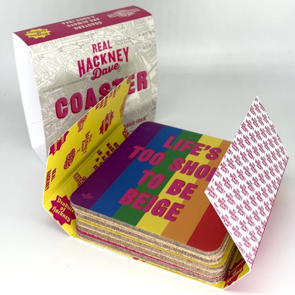 Real Hackney Dave Coaster Set - Image 3