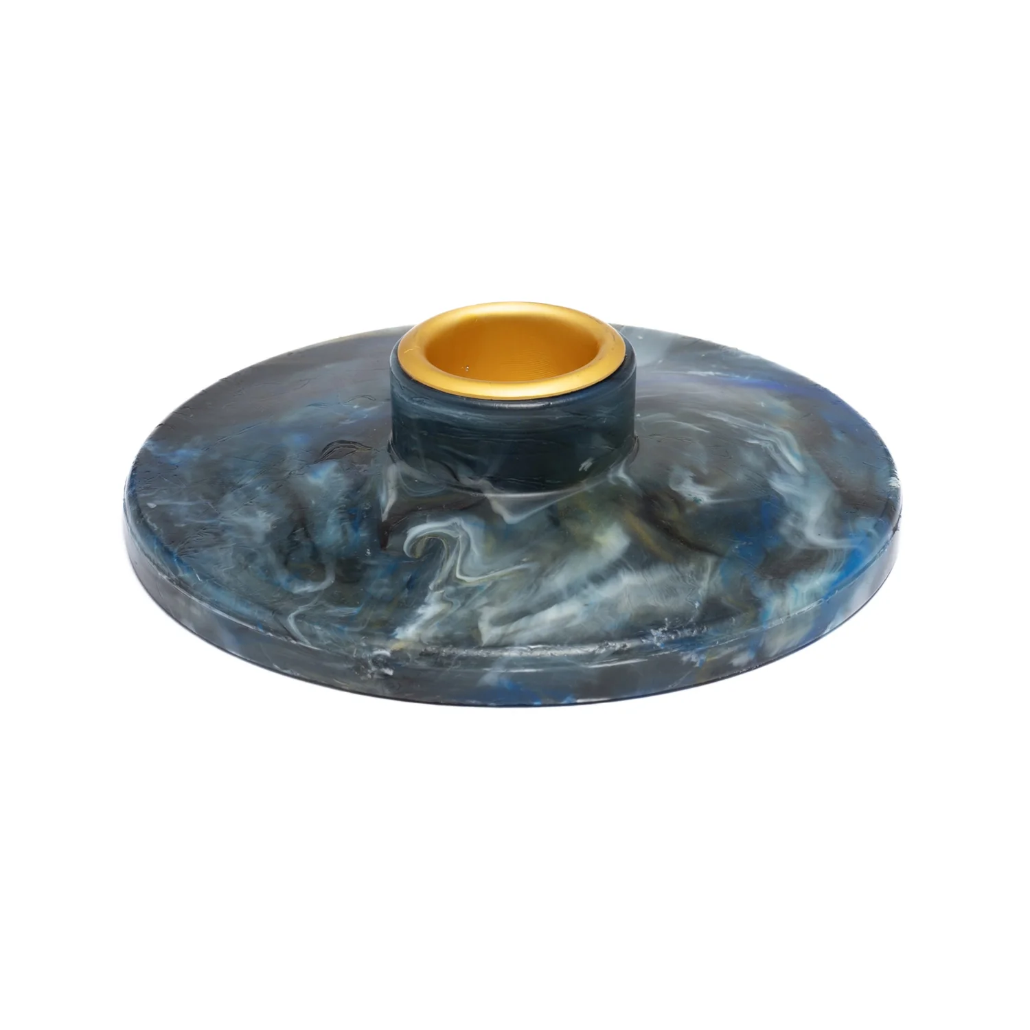 Recycled Candle Holder - Marble