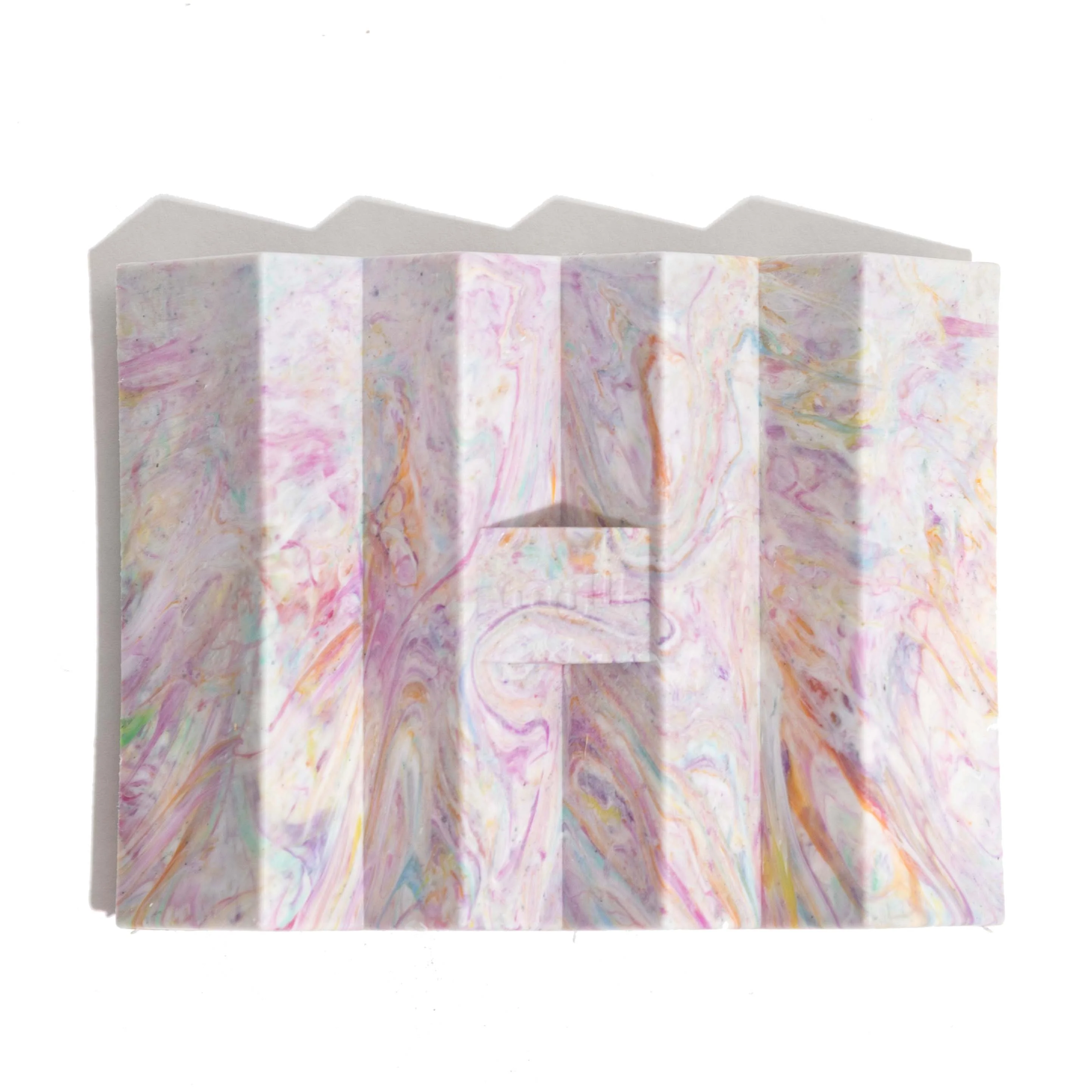 Recycled Plastic Soap Dish Zig Zag - Lori-El - Image 2