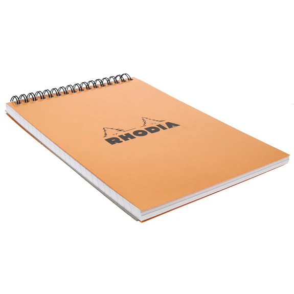 Rhodia Classic Wrbnd Pad 80 Detach. Sh. 14.8X21Cm Lined 16501C