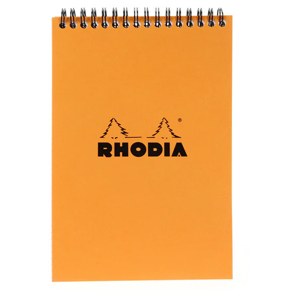 Rhodia Classic Wrbnd Pad 80 Detach. Sh. 14.8X21Cm Sq.5X5 16500C - Image 3