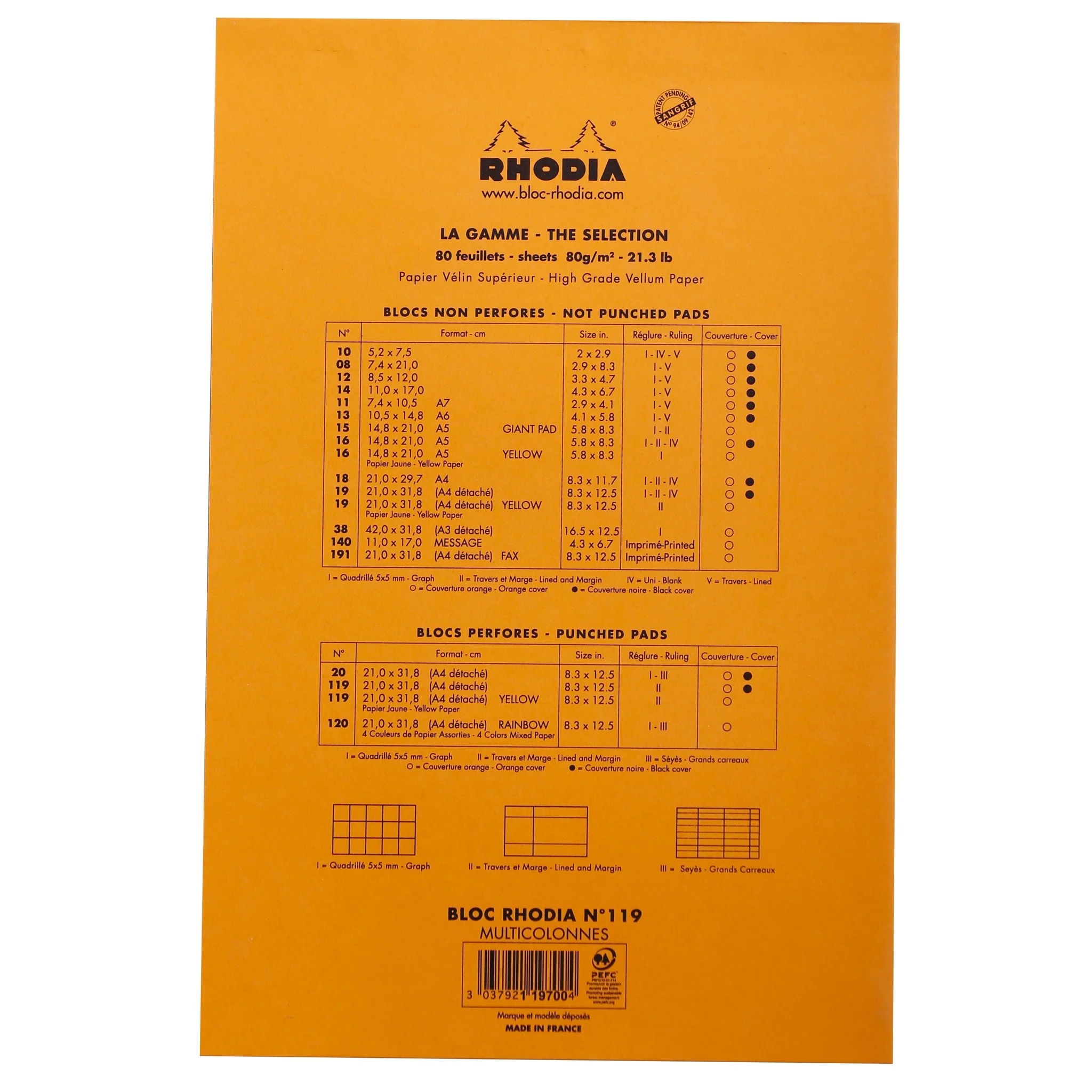 Rhodia ORANGE Pad - Audit - Image 2
