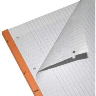 Rhodia Side Pad stapled on long side 22.3x29.7cm - Image 3