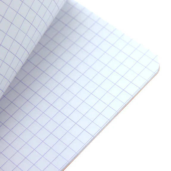 Rhodia Small Squared Pad Orange 7.5 x 12 cm - Image 2
