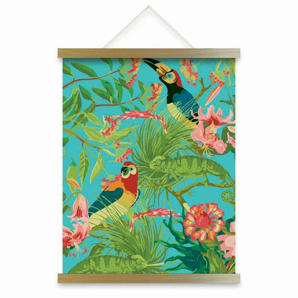 RHS Paint By Numbers Exotic Birds - Image 2