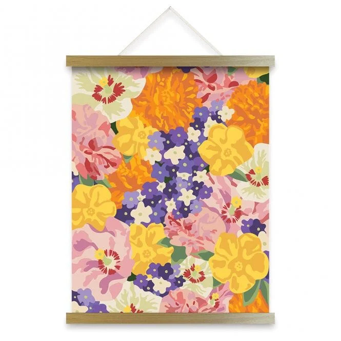 RHS Paint By Numbers - Floral - Image 3