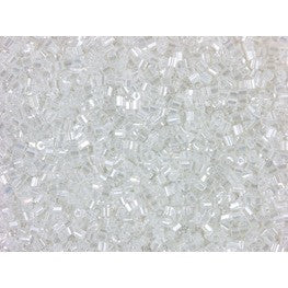 2 Cut Beads Transparent 2mm