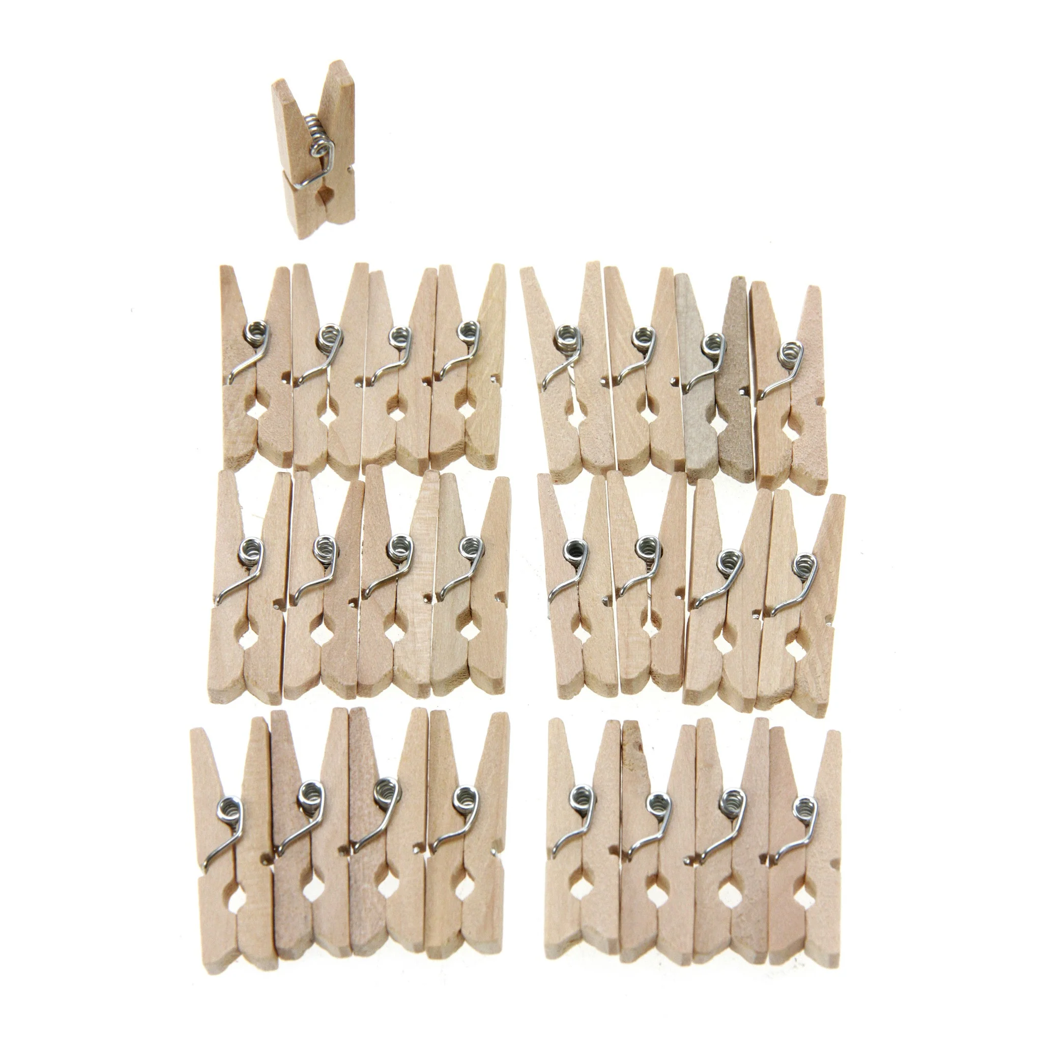Rico Mini Pegs Natural