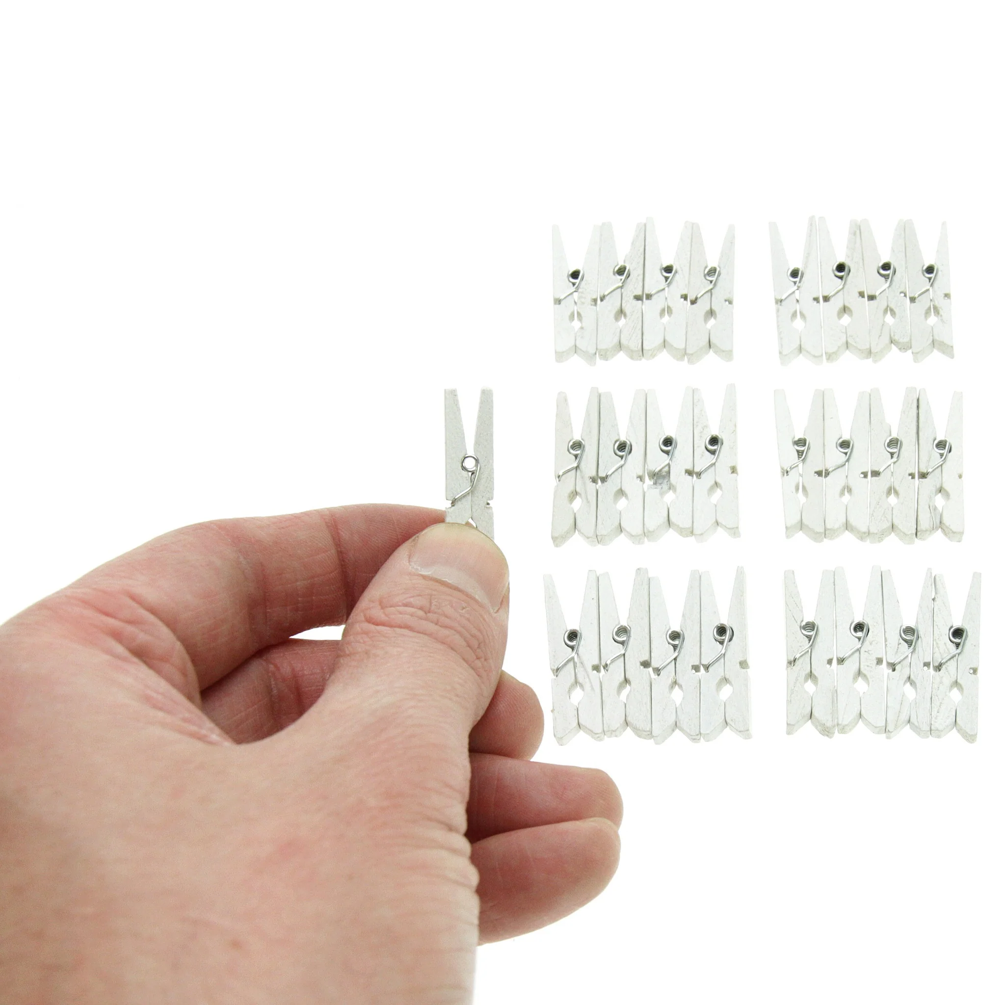 Rico Mini Pegs White - Image 2