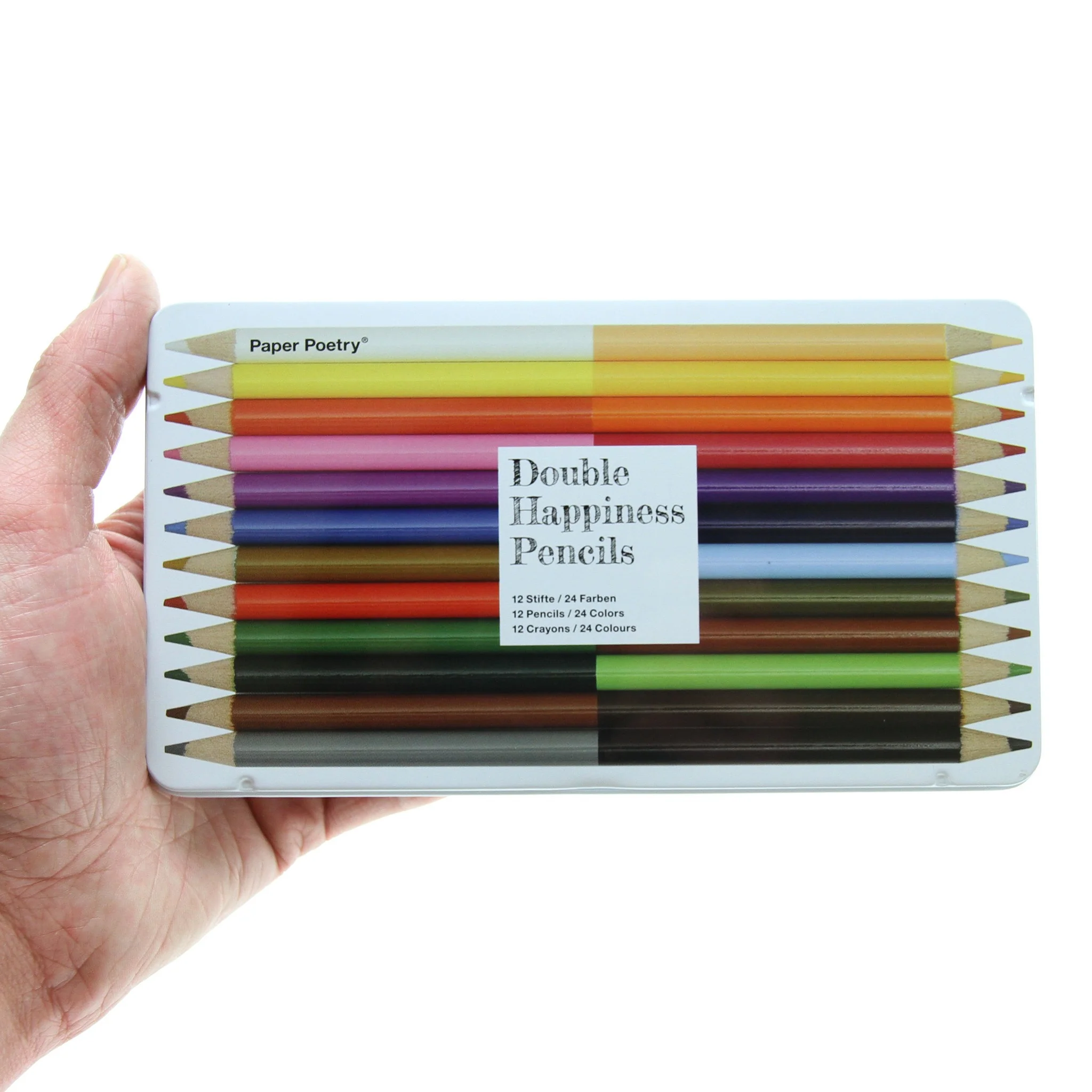 Paper Poetry Coloured Pencils 2in1 - Image 3