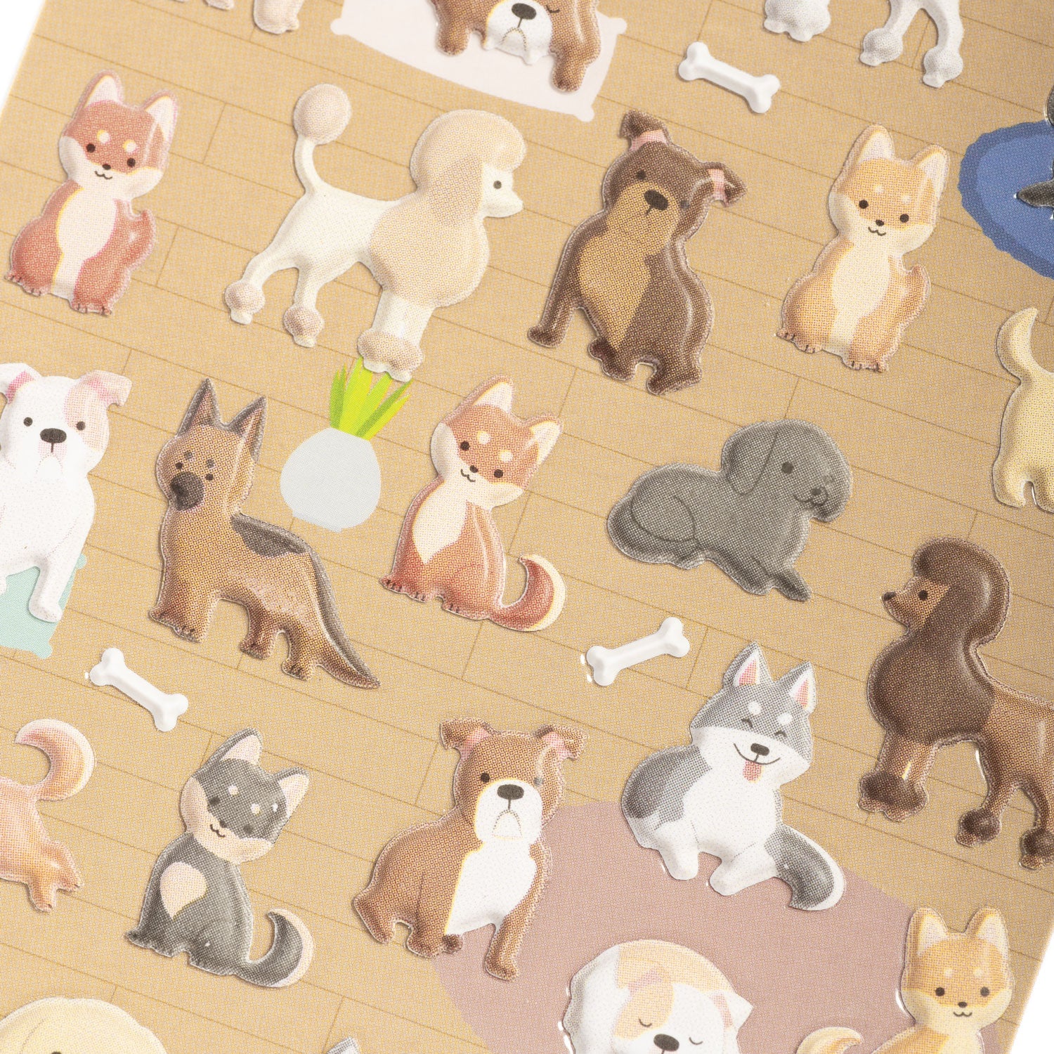 Paper Poetry 3D Dog Stickers - Image 2