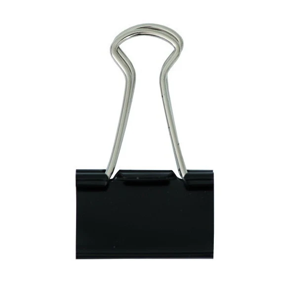 Paper Poetry Foldback Clips Black 32mm