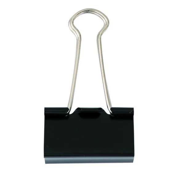 Paper Poetry Foldback Clips Black 41mm