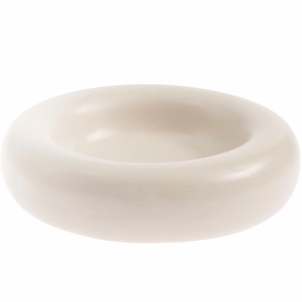 Rico Porcelain Candle Holder Greige