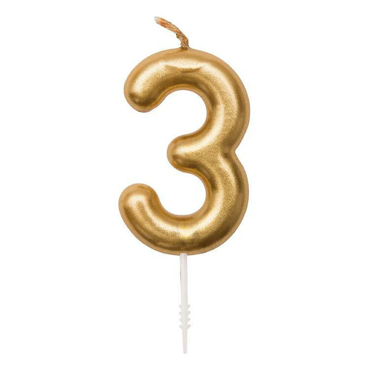 Rico - Candle Number Gold - Image 4