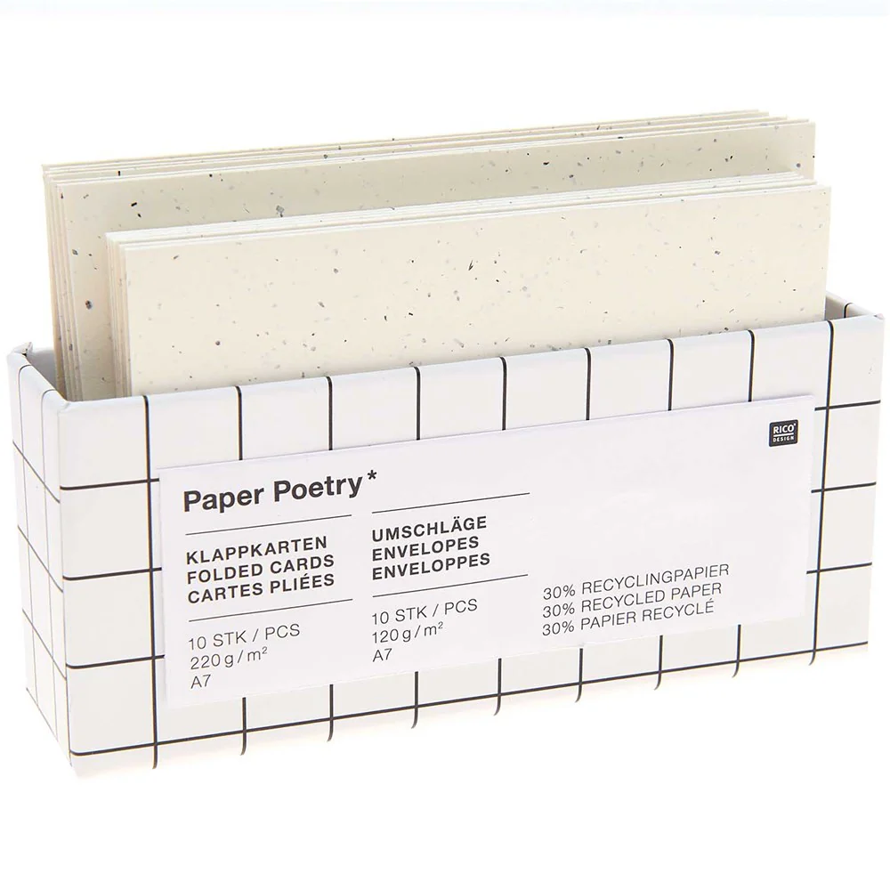 Rico Card set C7/A7, recycled paper