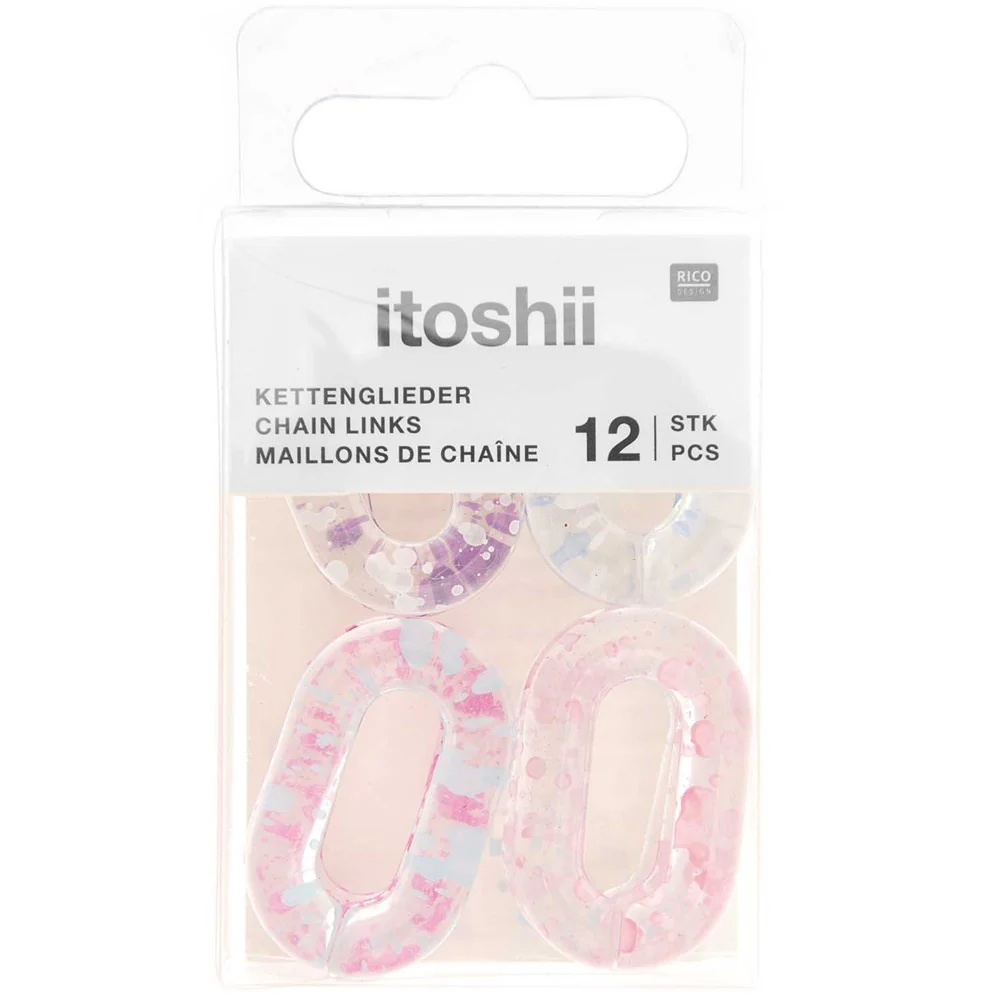 Itoshii Chain Links Colour Splash Rainbow - Image 2
