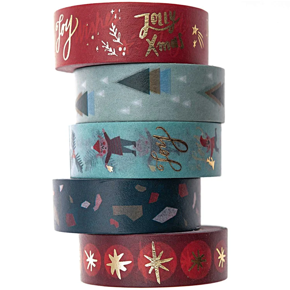 Paper Poetry Tape Set Jolly Christmas - Image 2