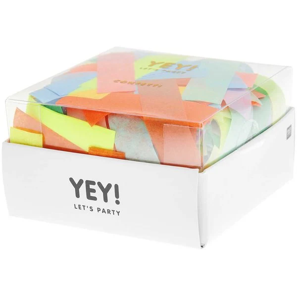 YEY! Confetti Multicolour Rectangular - Image 2