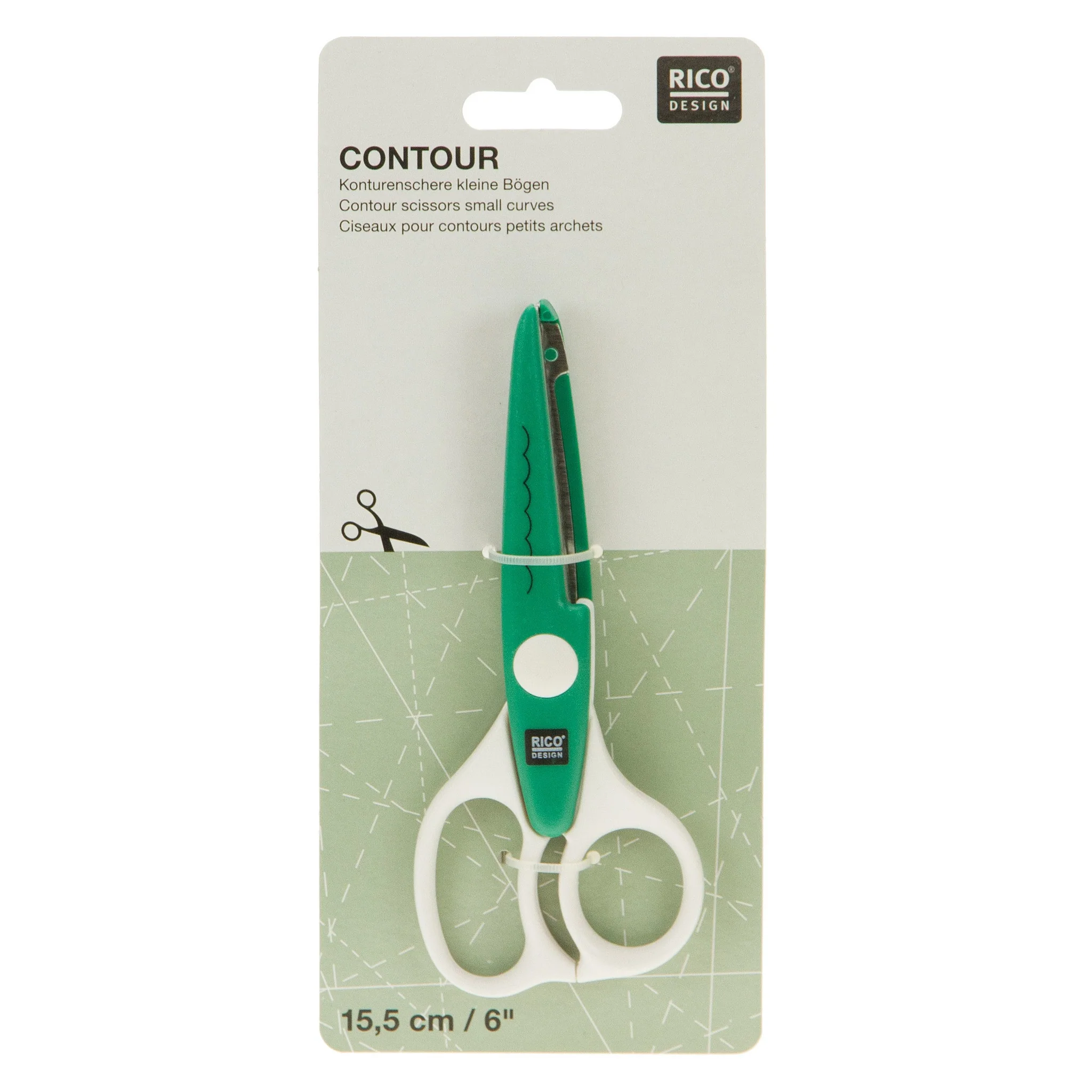 Rico Contour Scissors Small Arches
