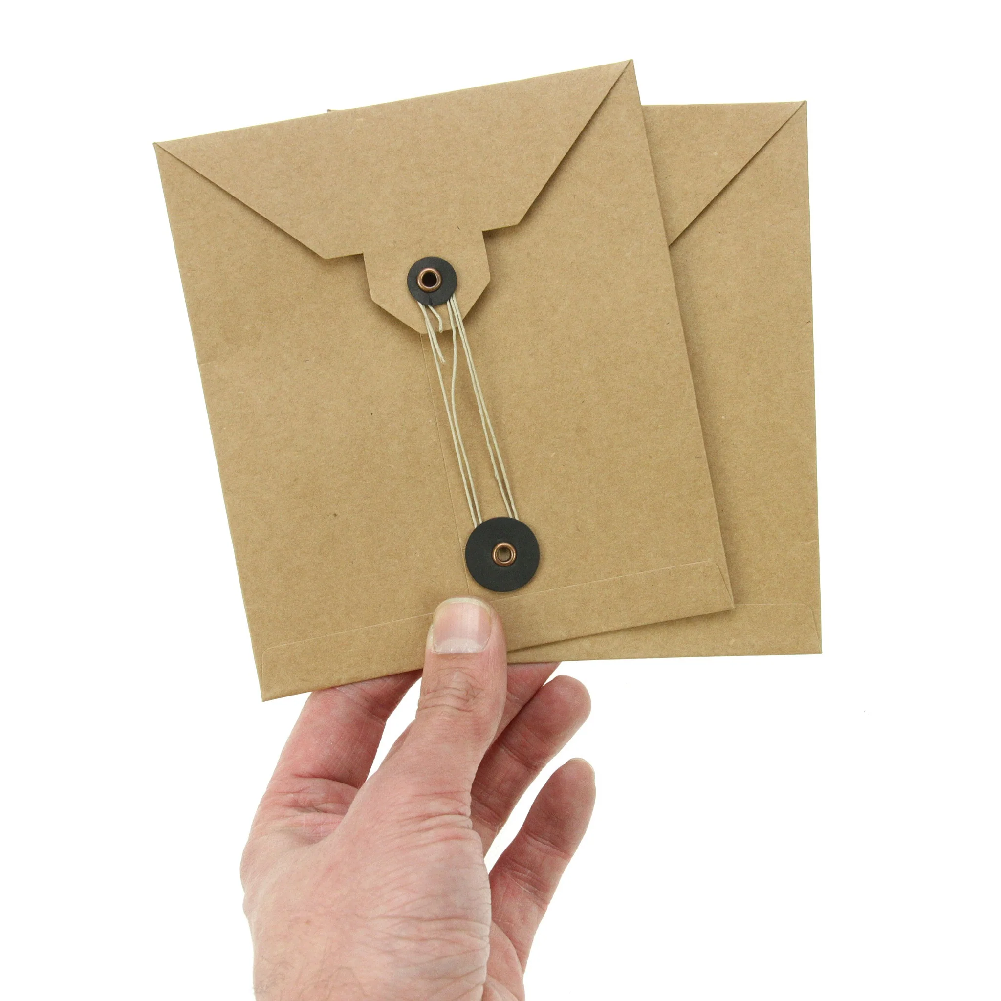 Paper Poetry Kraft Paper Envelopes 2pk - Image 2